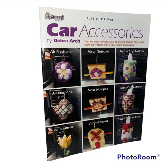 The Needlecraft shop Car accessories book of patterns - Picture 1 of 8